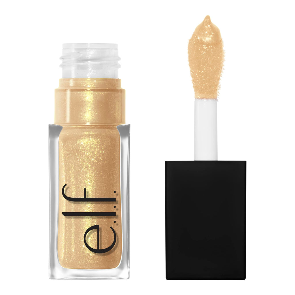 e.l.f. Jelly Pop Glow Reviver Lip Oil, Limited Edition Nourishing Formula Creates A Sheer, Ultra-Glossy Finish, Non-Sticky Feel, Vegan & Cruelty-Free