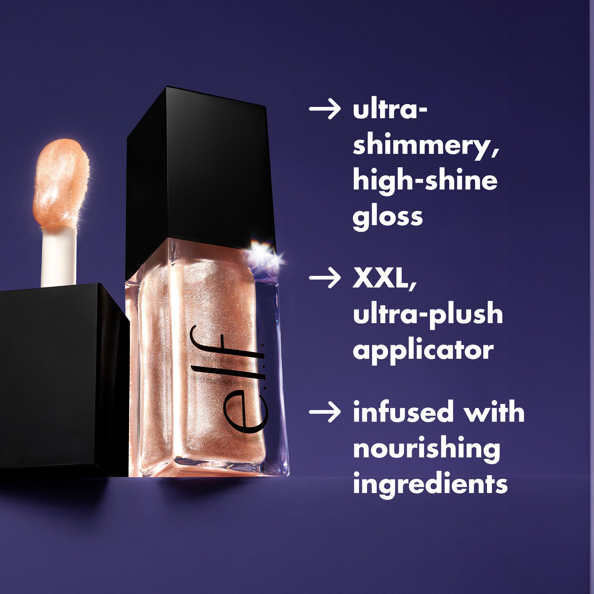 e.l.f. Jelly Pop Glow Reviver Lip Oil, Limited Edition Nourishing Formula Creates A Sheer, Ultra-Glossy Finish, Non-Sticky Feel, Vegan & Cruelty-Free