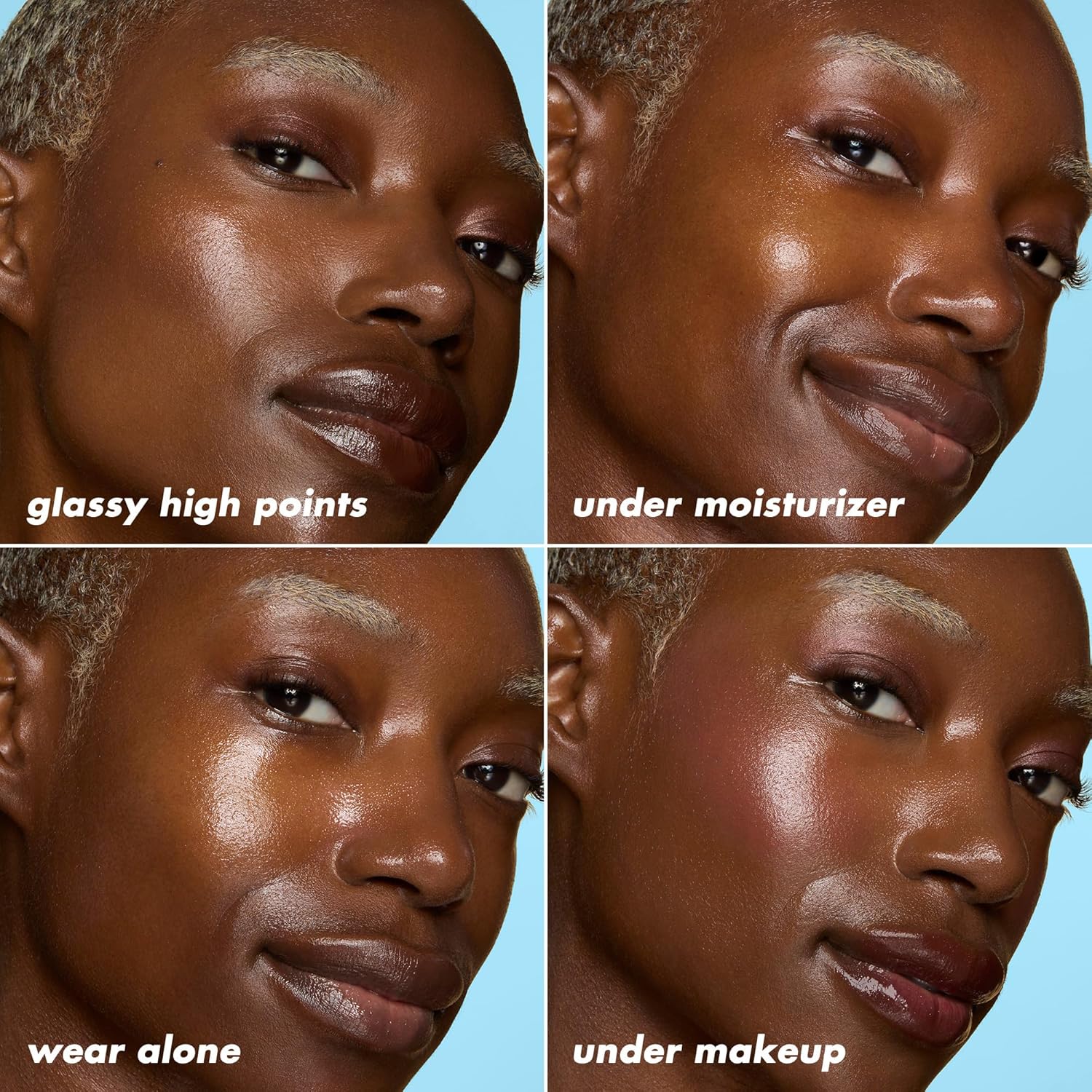 e.l.f. SKIN Glass Slick Serum Stick, Balm Face Serum, Helps Visibly Plump & Smooth Complexion with Nourishing Peptides, Vegan & Cruelty-Free